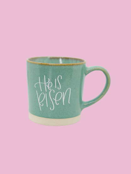 "He is Risen" Mug: 12 oz