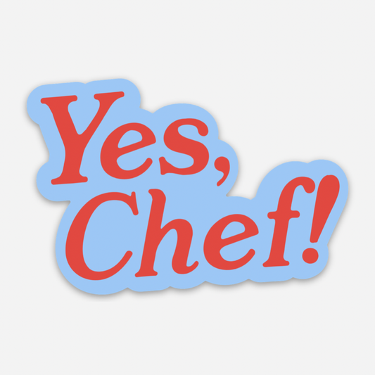 The Bear - Yes Chef Sticker