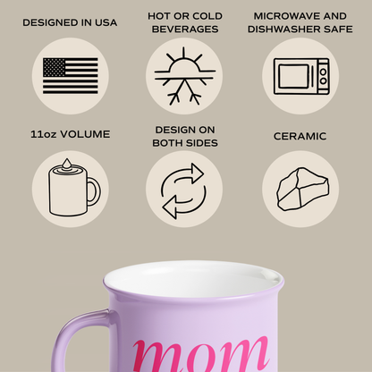 Mom Life 11 oz Campfire Mug