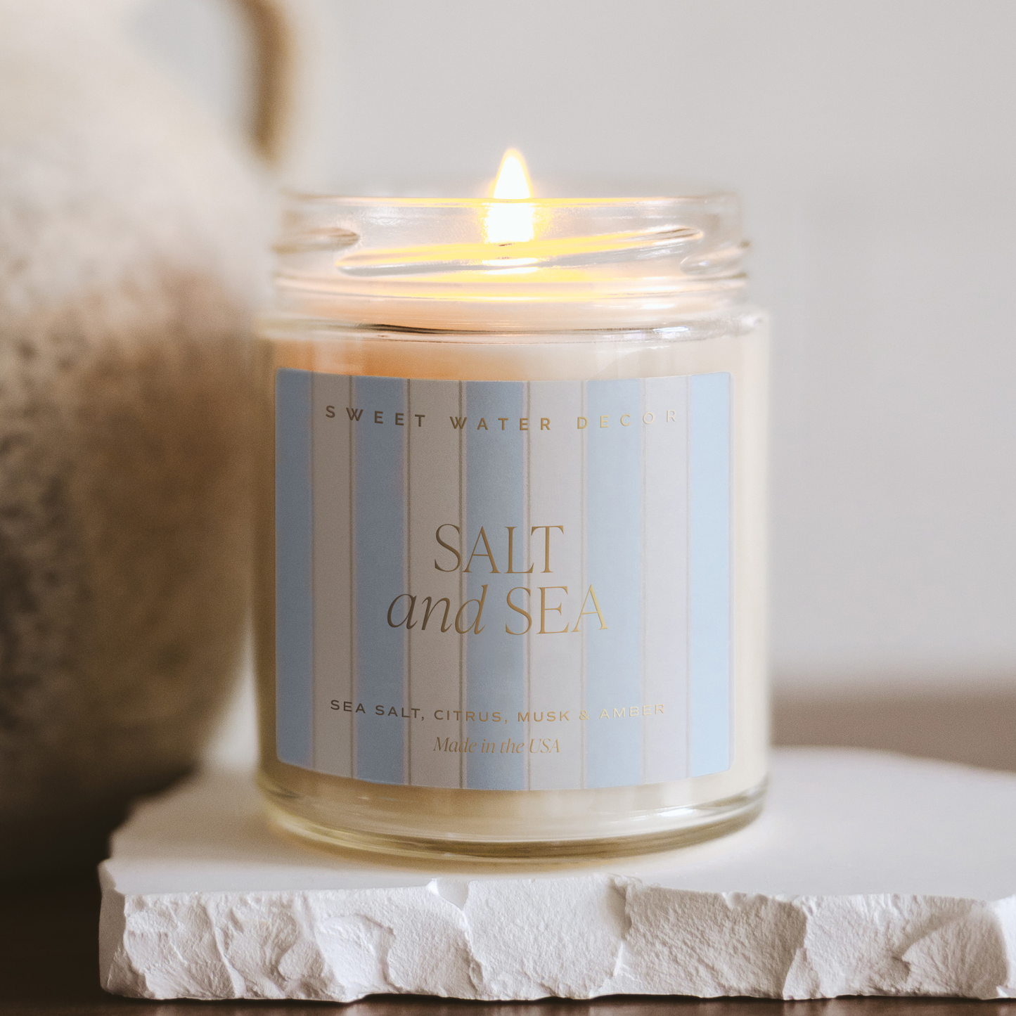 Salt and Sea 9 oz Soy Candle