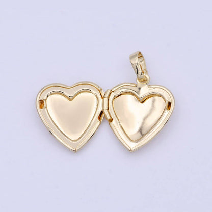 Heart Locket Charm