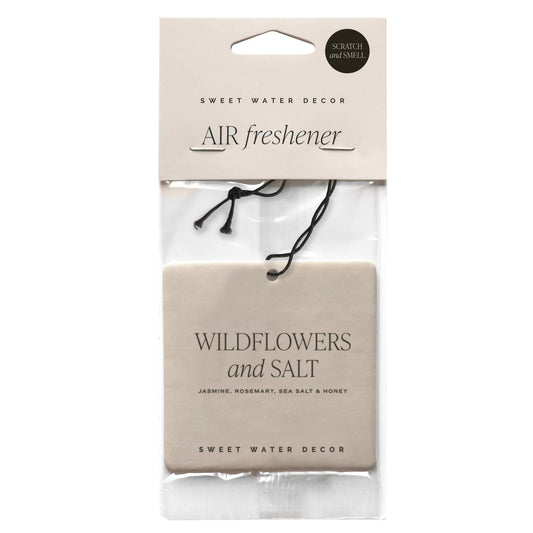 Wildflowers & Salt Hanging Air Freshener - Home Decor