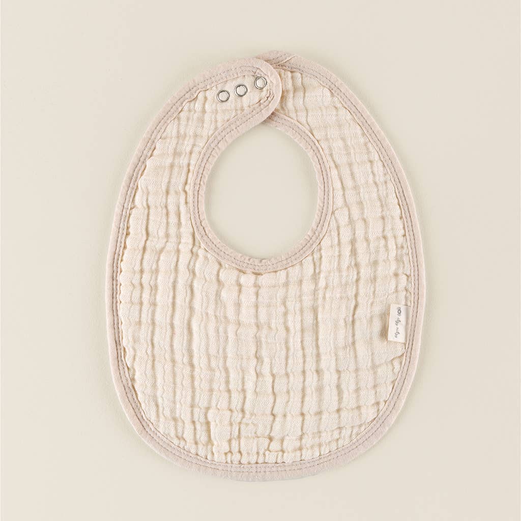 Taupe Checker Itzy Bibs™