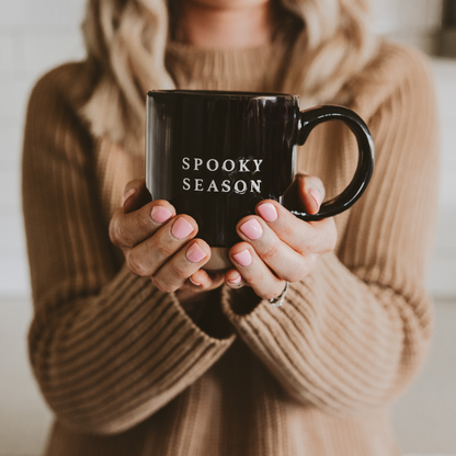 Spooky Season Stoneware Coffee Mug - Halloween Decor