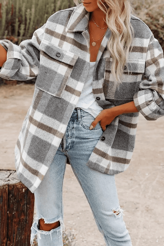 Remi Plaid Shacket