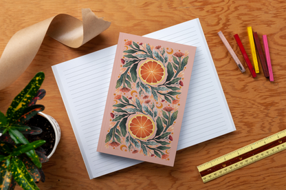 Grapefruit Spring Classic Layflat Journal Notebook