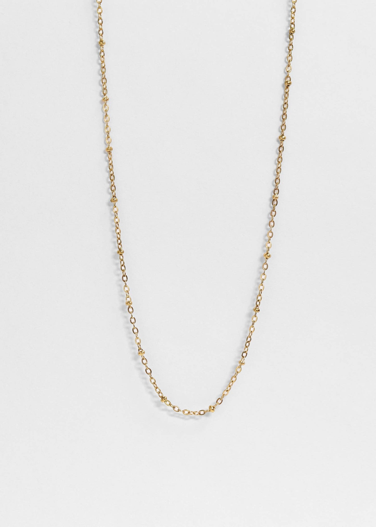 Stainless Steel Satellite Chain Necklace