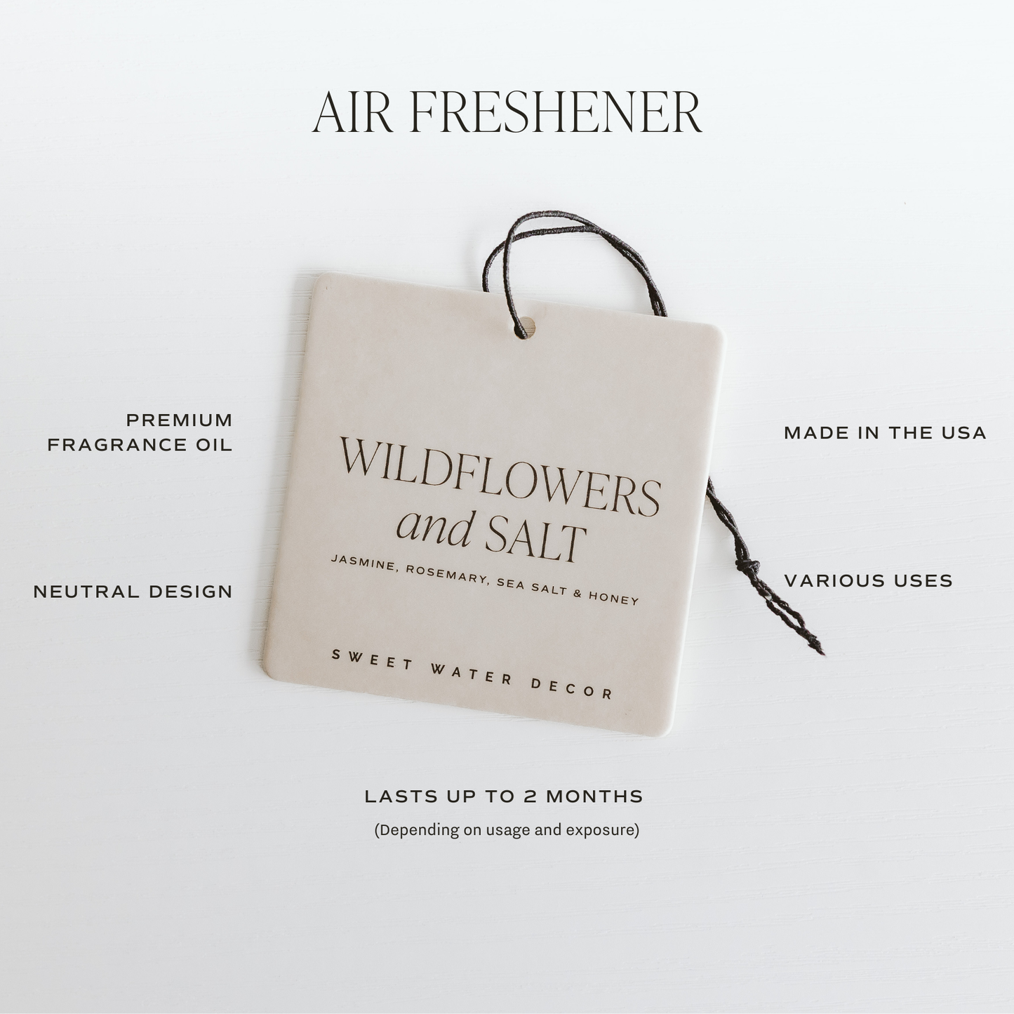 Weekend Hanging Air Freshener - Home Decor & Gifts