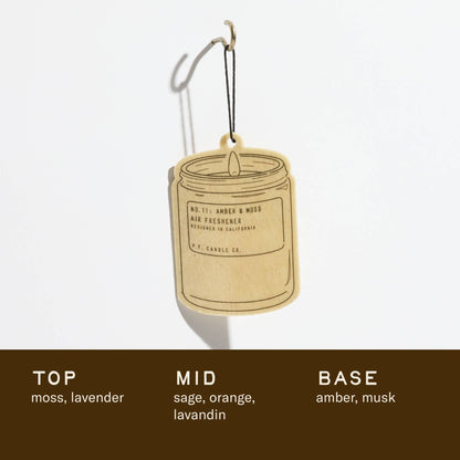 Amber & Moss Air Freshener