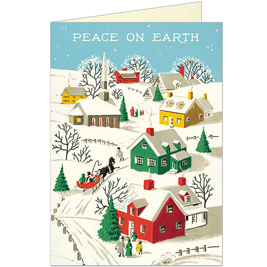 Peace On Earth Greeting Card & Envelope