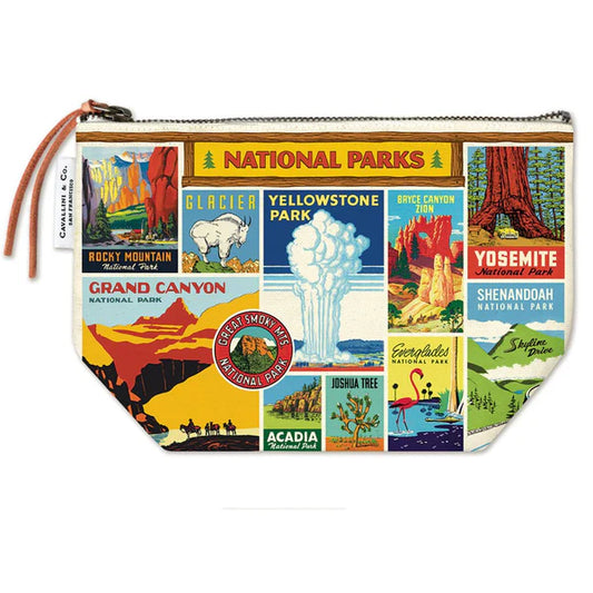 National Parks Vintage Pouch