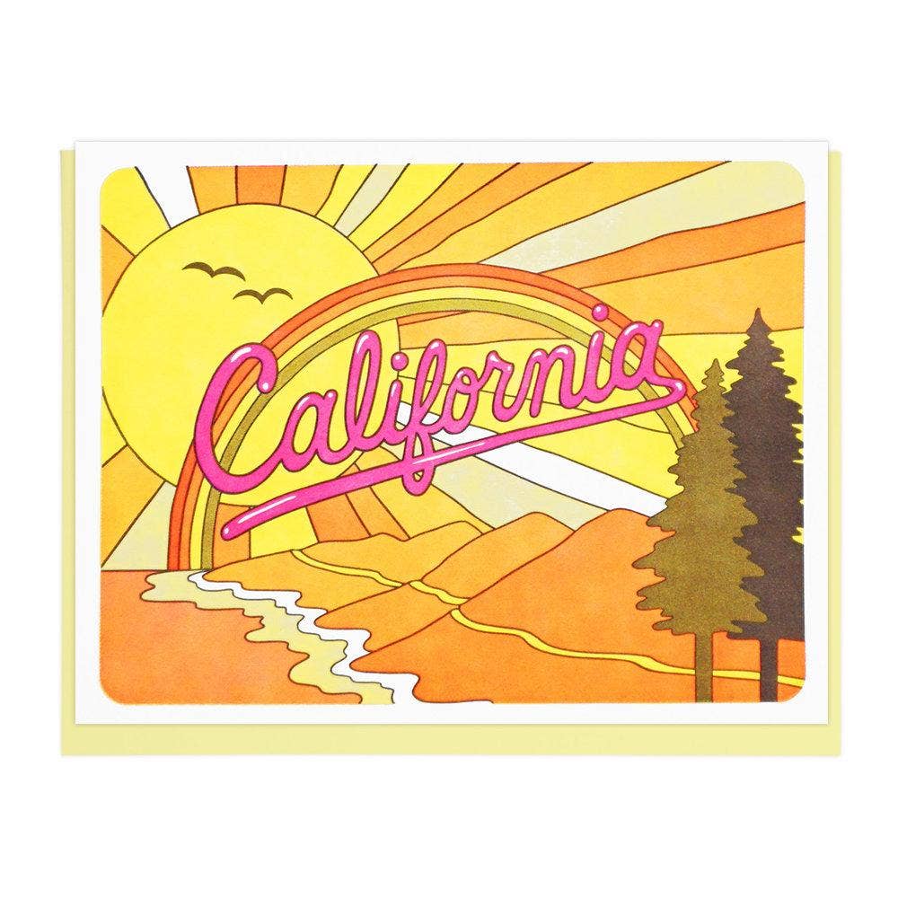 California Coast Greeting Card