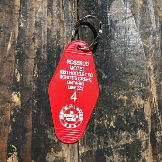 Motel Key Fob - Rosebud