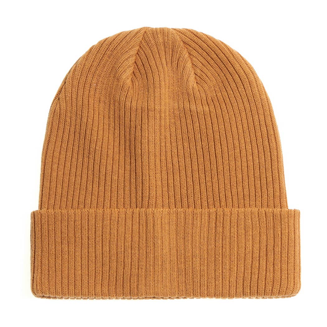 Copper Cotton Knitted Beanies