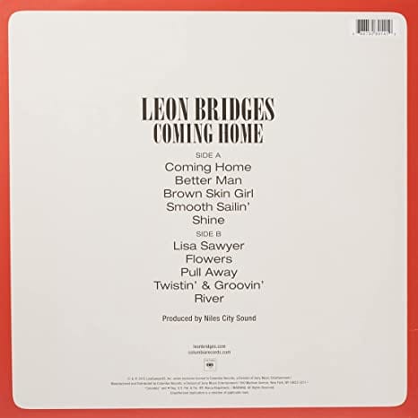 Leon Bridges Coming Home Vinyl