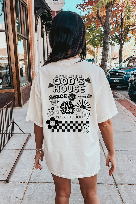 God's House Ivory T-Shirt