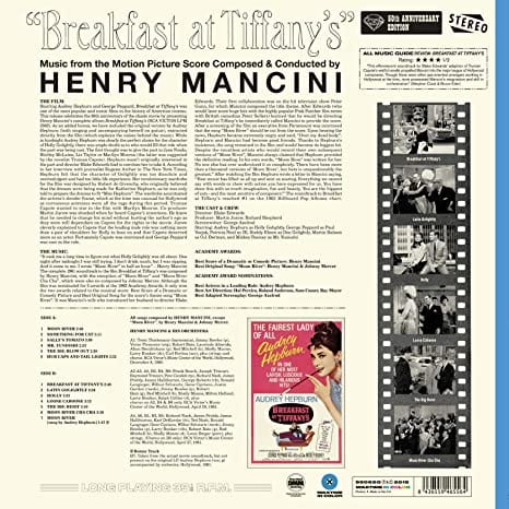 Breakfast At Tiffany's Import Vinyl