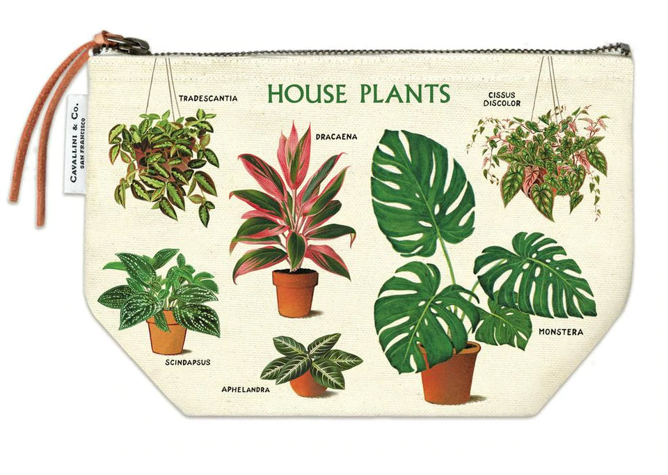 House Plant Vintage Pouch