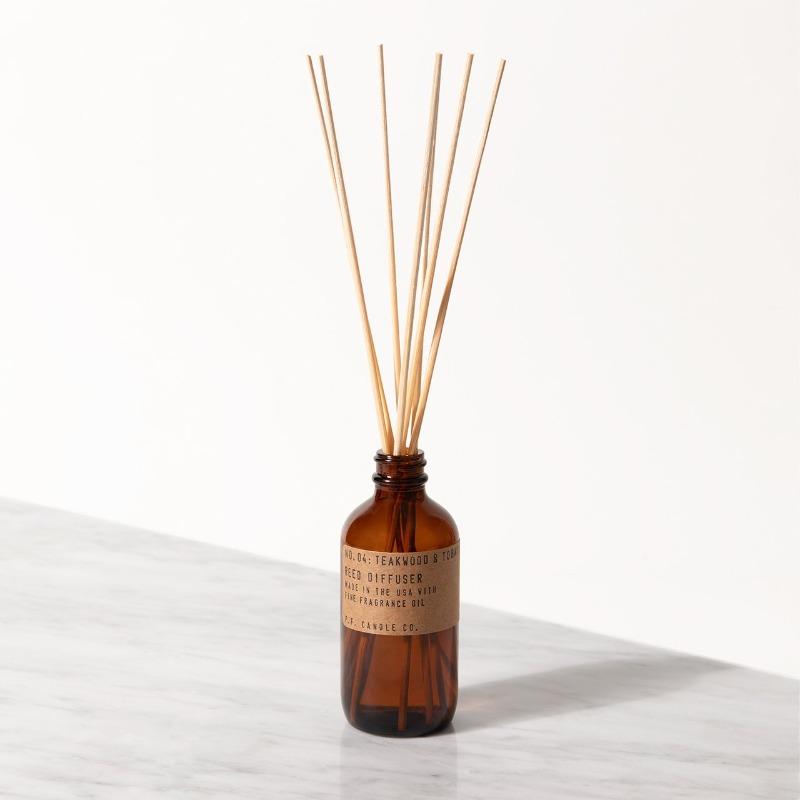 Teakwood & Tobacco - 3.5 oz Reed Diffuser