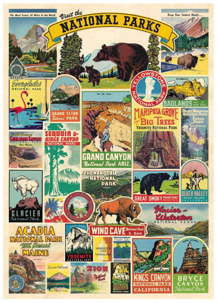 National Parks: 20x28 Poster