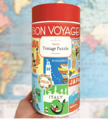 Vintage Travel Puzzle