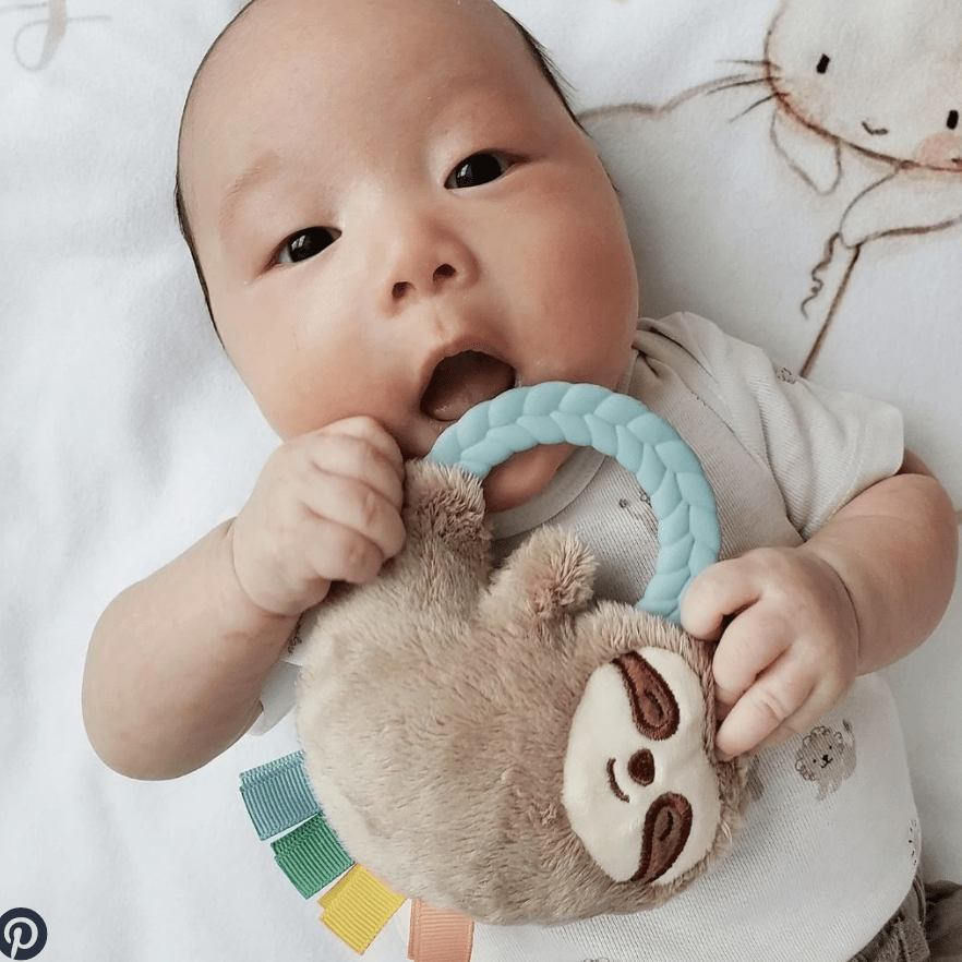 Sloth Rattle Pal with Teether