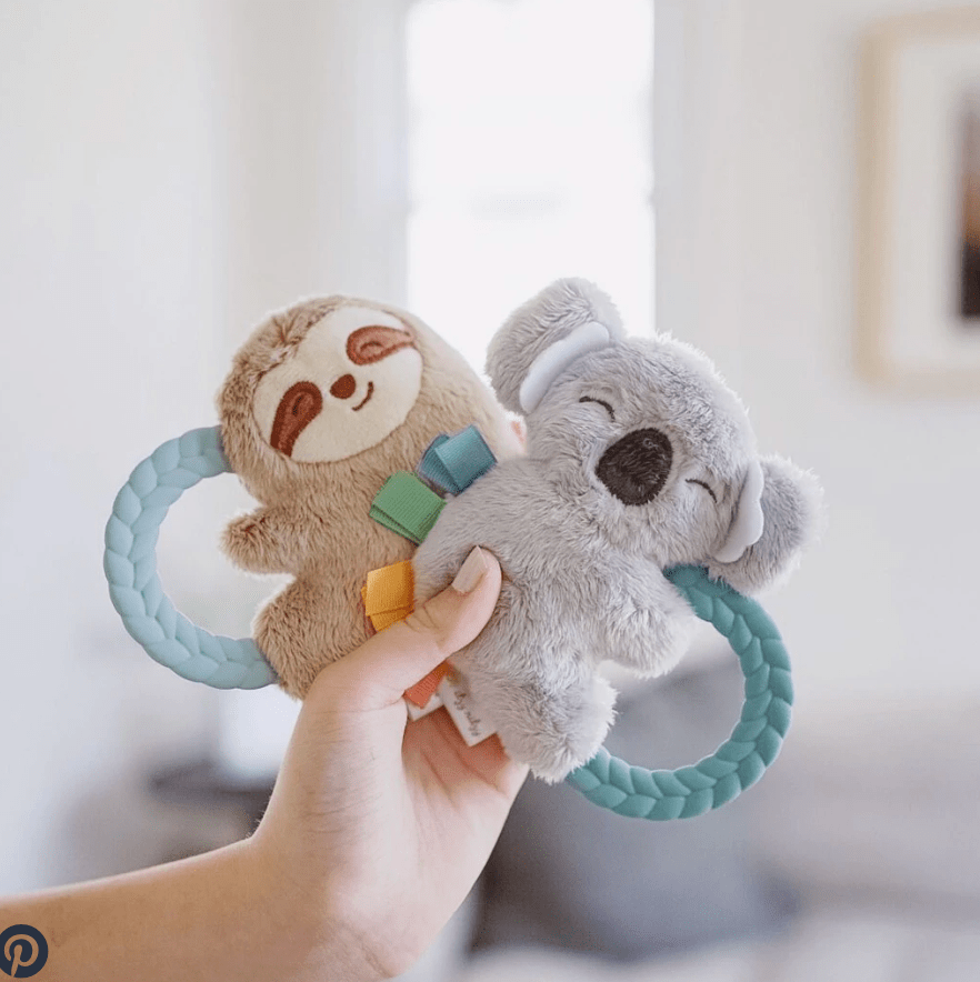 Sloth Rattle Pal with Teether