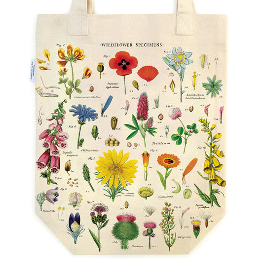 Bolsa de asas de flores silvestres POS