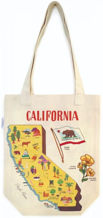 Vintage California Tote Bag