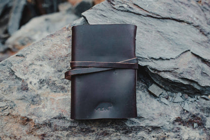 Traveler's Journal - Dark Walnut Large