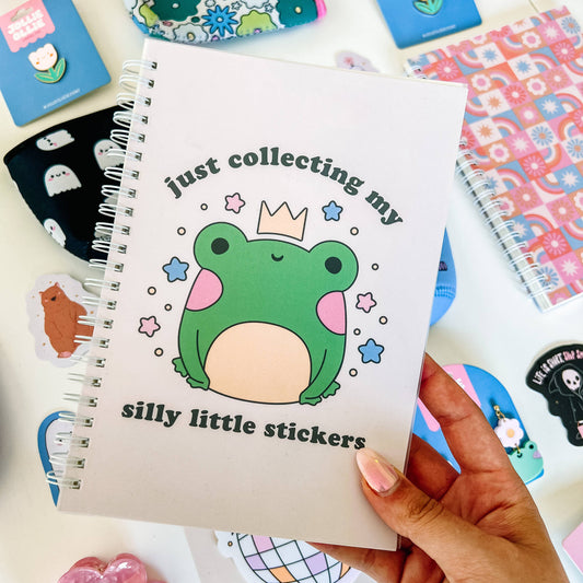 Silly Little Frog Sticker Book