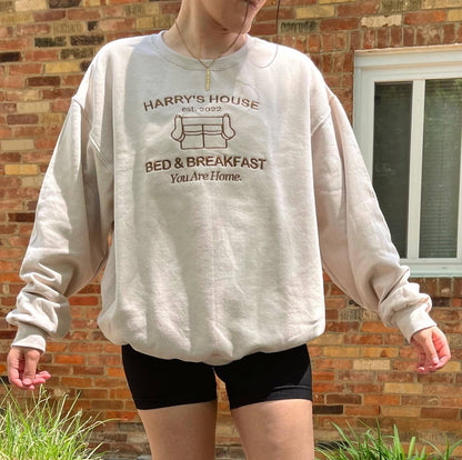 Harry Styles Embroidered Crewneck