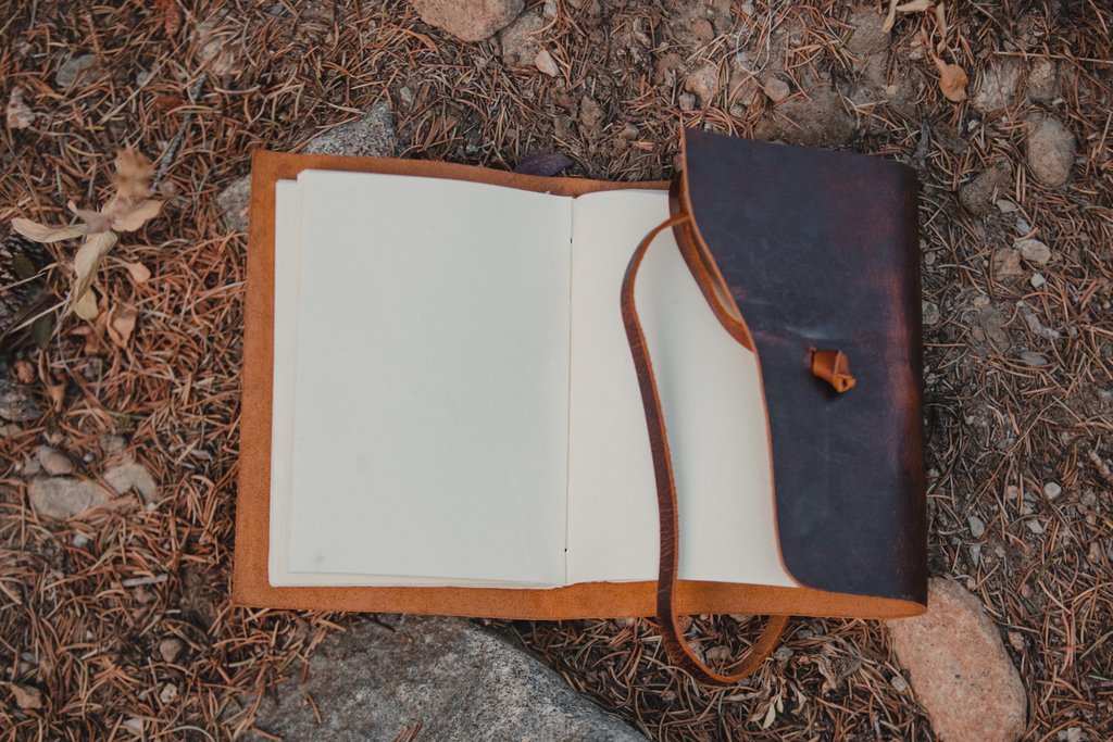 Traveler's Journal - Dark Walnut Large